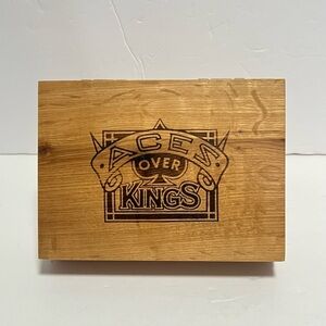 Aces Over Kings Playing Cards. New Sealed.